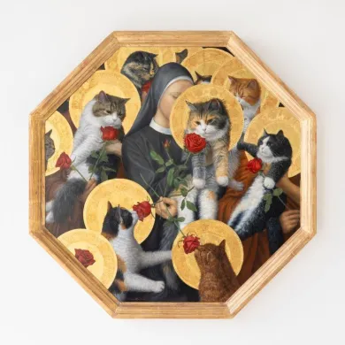 猫という奇跡を描く 川井徳寛ー猫礼賛祭壇画ー- (アート・GYOKUEI[東京 猫という奇跡を描く 川井徳寛ー猫礼賛祭壇画ー- (アート・GYOKUEI[東京