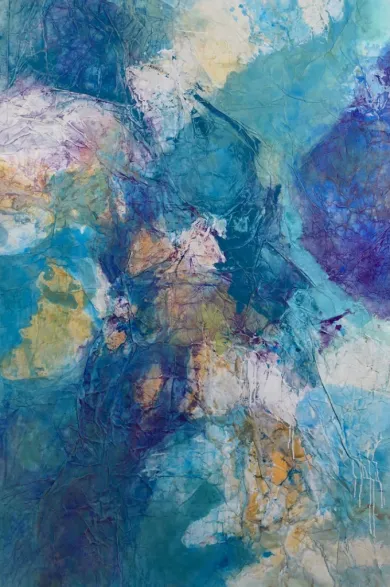 山口牧子 Rhythm of the EarthⅡ- (アート・ギャルリーパリ[神奈川