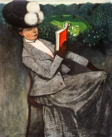 スイス絵画の異才 カール・ヴァルザー 世紀末の昏(くら)き残照