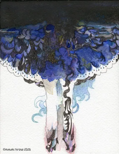 【希少】 絵画 水彩画 生態魔法市場 +anchicodon