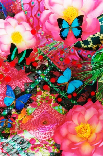 蜷川実花・蜷川宏子 二人展 写真とパッチワーク・キルト、母と娘の