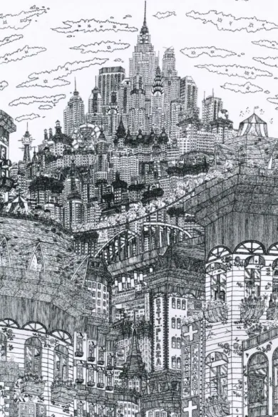 街しか描かない細密画アーティスト MIZUKI THE CITY個展2020- (アート