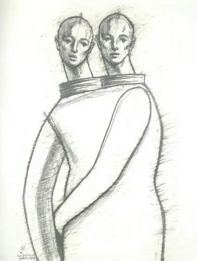 舟越 桂 私の中のスフィンクス- (アート・兵庫県立美術館[兵庫